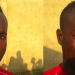 Joseph Tekyi Menson injured as referee looks on