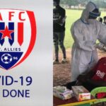 First team undergoes GFA-Ministry of Health COVID-19 testing