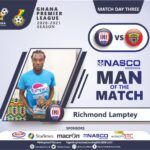 Richmond Lamptey named NASCO MVP in Hearts of Oak win