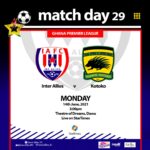 Match Preview – Inter Allies v Asante Kotoko – Dawu