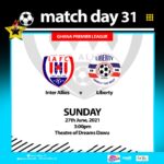 Match Preview – Inter Allies v Liberty Professionals – Dawu